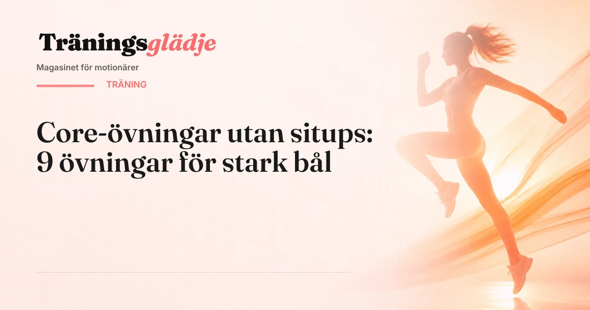 Person i sidoplankan på yogamatta i hemmagym, närbild