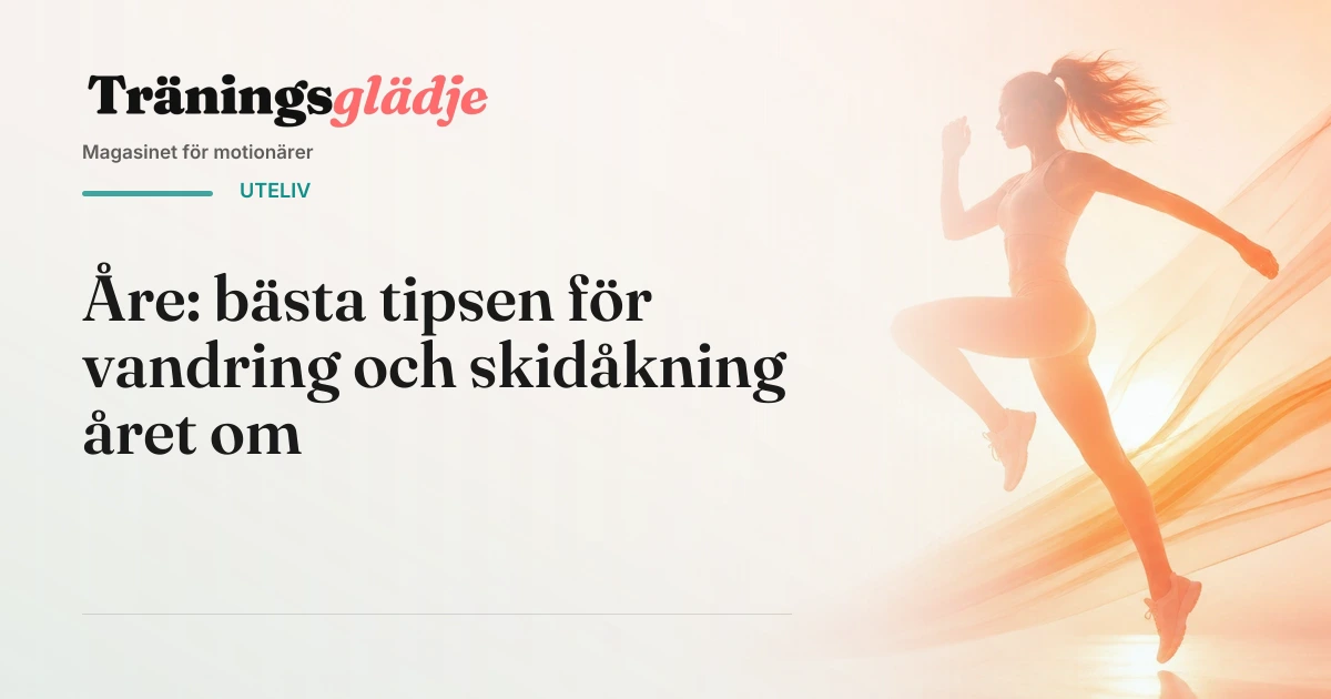 Vy över Åre med Åreskutan och sjön i bakgrunden